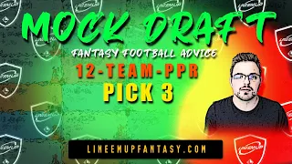 2022 Fantasy Football Mock Draft | 12-Team PPR - 3rd Pick