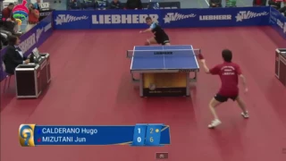 Table Tennis Champions League | Jun Mizutani vs Hugo Calderano | Highlights | Table Tennis