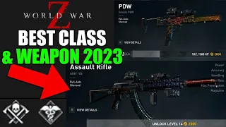 WWZ BEST CLASS & WEAPONS 2023 for EXTREME / HORDE MOD / SOLO BUILD World War Z Aftermath