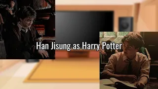 Stray Kids react to Han Jisung as Harry Potter (AU DESCRIPTION)