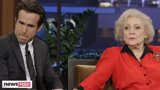 Ryan Reynolds HILARIOUSLY Reacts To Betty White Saying He 'Can't Get Over' Her