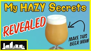 SECRETS to the BEST Hazy IPA!!  - Grain to Glass Brew Day!