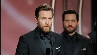 Ewan McGregor Thanked Both His Estranged Wife  His GF In Awkw ard Globes Speech