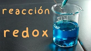A REDOX Reaction. Zn + CuSo4. Experiment.