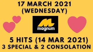 Foddy Nujum Prediction for Magnum - 17 March 2021 (Wednesday)