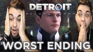 WORST ENDING - Detroit Become Human (Playthrough Reaction)