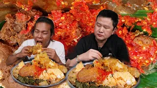 BEGINI SUDAH GORONG GORONG KALAU LAPAR MAKAN NASI PADANG,,BIKIN MELONGO !!