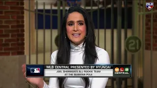 Lauren Shehadi Smoking Hot Legs & More in a Mini Skirt on MLB Network