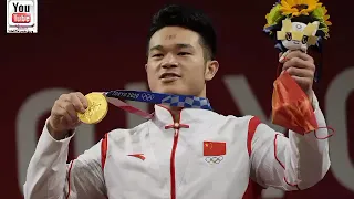 Chinese weightlifter Shi Zhiyong won his second Olympic gold medal