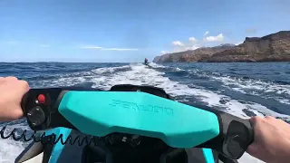 Jetski Touring the coast of Gran Canaria