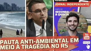 Senado debate PEC relatada por Flávio Bolsonaro que pode privatizar praias. E + notícias