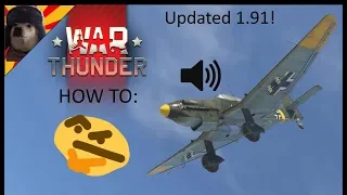 How to Ju-87 siren in War Thunder & How it sounds from the ground | Jericho Trumpets [UPDATED 1.91]