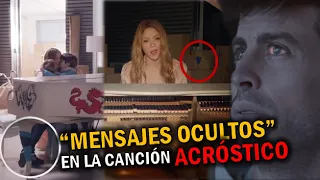 10 COSAS que TE PERDISTE en ACRÓSTICO, Canción de Shakira a sus Hijos