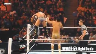Alberto Del Rio vs CM Punk vs Rey Mysterio Highlights - HD RAW 06/20/11