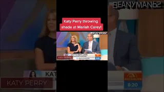 Katy Perry throwing shade at Mariah Carey