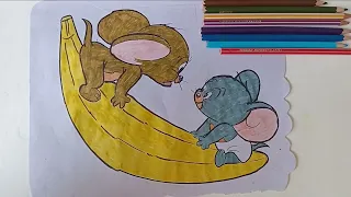 How to draw Jerry the mouse Jerry Mouse Drawing Step by Step  | Tom And Jerry | Drawing for kids