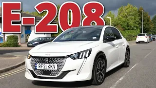 Peugeot e-208 Road Test + Eden POV Test Drive