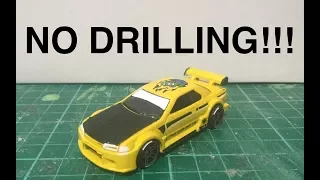 How to Customise Your Hot Wheels Without Drilling them Open! || TLC