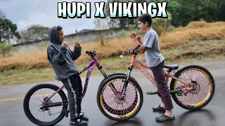 HUPI X VIKINGX NO X1 DE GRAU DE BIKE!!!