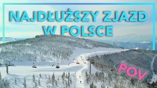 Szczyrk ⛷ Najdłuższa trasa w Polsce 🇵🇱 Szczyrk Mountain Resort 🏔 2024📆 #szczyrk #narty #snowboard