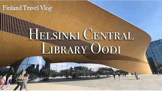 Helsinki Central Library Oodi, the residents’ ultra-modern “living room”