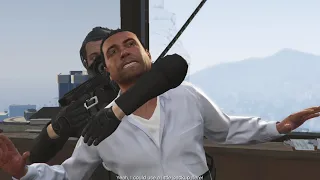 GTA V : Helicopter Super Stunt Mission !!!!!!!!!! Michael, Franklin, & Trevor Kidnap Fredinand