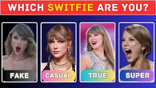 🎶 Which Taylor Swift Fan are you? Swiftie Test 🎤 The Ultimate Taylor Swift Fan Test! 🌟