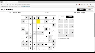 Hard Sudoku New York Times December 21