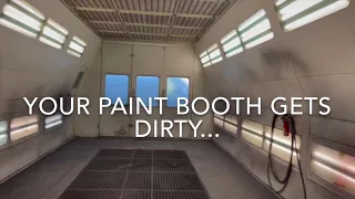 DownForce Paint Booth Cleaning