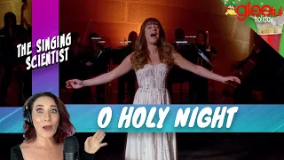 Vocal Coach Reacts GLEE - O Holy Night | WOW! She was...