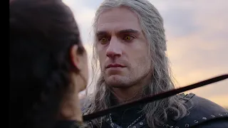 The Witcher: "Like father like daughter" (S02E07) scene