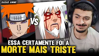 KAMUZ REAGE A LUTA DO JIRAIYA CONTRA PAIN!!