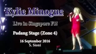 Kylie Minogue - Live in Singapore (F1 2016)