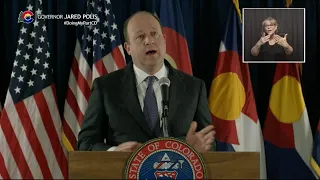 Gov. Polis announces order allowing businesses to require people to wear masks