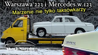 Warszawa 223 i Mercedes w 123 - Marzenie nie tylko taksówkarzy // Muzeum SKARB NARODU