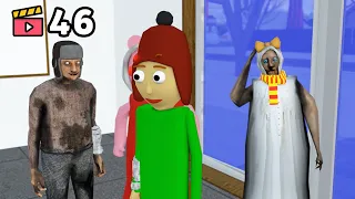 Sick Granny vs Baldi vs Grandpa vs Piggy - funny horror school animation (Compilation #46)