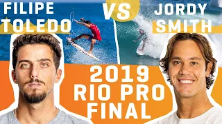 Filipe Toledo Shows off with INSANE BARRELS and MASSIVE AIRS 2019 Oi Rio Pro Final FULL HEAT REPLAY