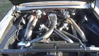 1963 Twin Turbo Nova Goldieloxx the Super Sleeper Built Bobby Brown Project X