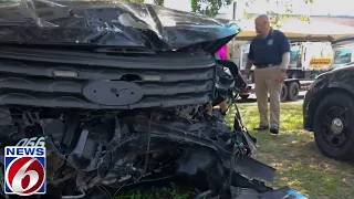 Ocala police officer seriously injured in crash working to fully return to police force