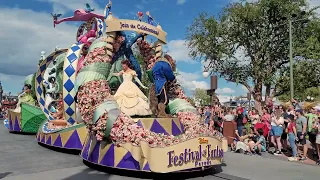 Disney Festival of Fantasy Parade - 4K Full Video - Magic Kingdom 2022