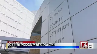 Nearly half of Wake, Cumberland detention officer positions are vacant; Almost one-third of Durham's