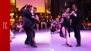 Tango: Valeria Maside y Sebastián Arce y Mariana Montes y  Anibal Lautaro, 8/6/2019, Antwerpen TF