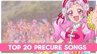 Top 20 Pretty Cure Songs! (Happy 20th Year Anniversary!)