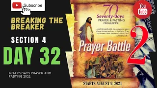 🔴  Day 32 MFM 70 Days Prayer & Fasting Programme 2021 Prayers from Dr DK Olukoya, Gen. Overseer, MFM