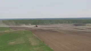 Работа в полях)Продолжаем посев пшеницы