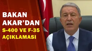 Bakan Akar'dan Kritik S-400 Ve F-35 Açıklaması | A Haber