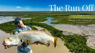 Barra Fishing the NT Run Off for Saltwater Barramundi!