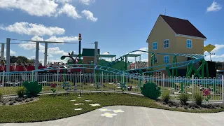Daddy Pig’s Rollercoaster opening day POV - Peppa Pig Theme Park