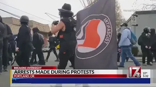 Protests in Portland, Seattle result in arrests