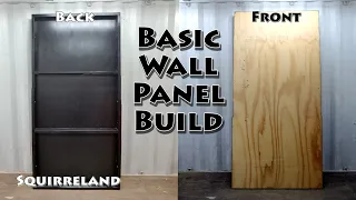 Basic Wall Panel Build For A Haunted House - Squirreland
